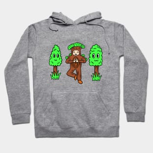 Funny tree pose Hoodie